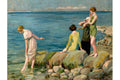 Bathers at Swanage Print