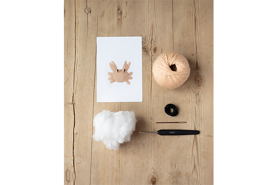 TOFT Mini Cedric the Crab Crochet Kit