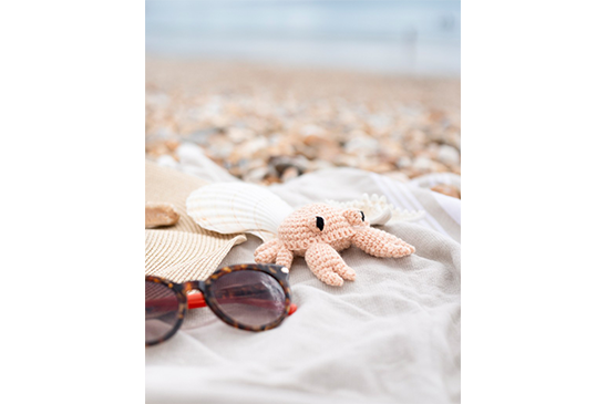 TOFT Mini Cedric the Crab Crochet Kit