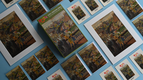 1000-piece Jigsaw Puzzle - Eustace Nash's Level Crossing