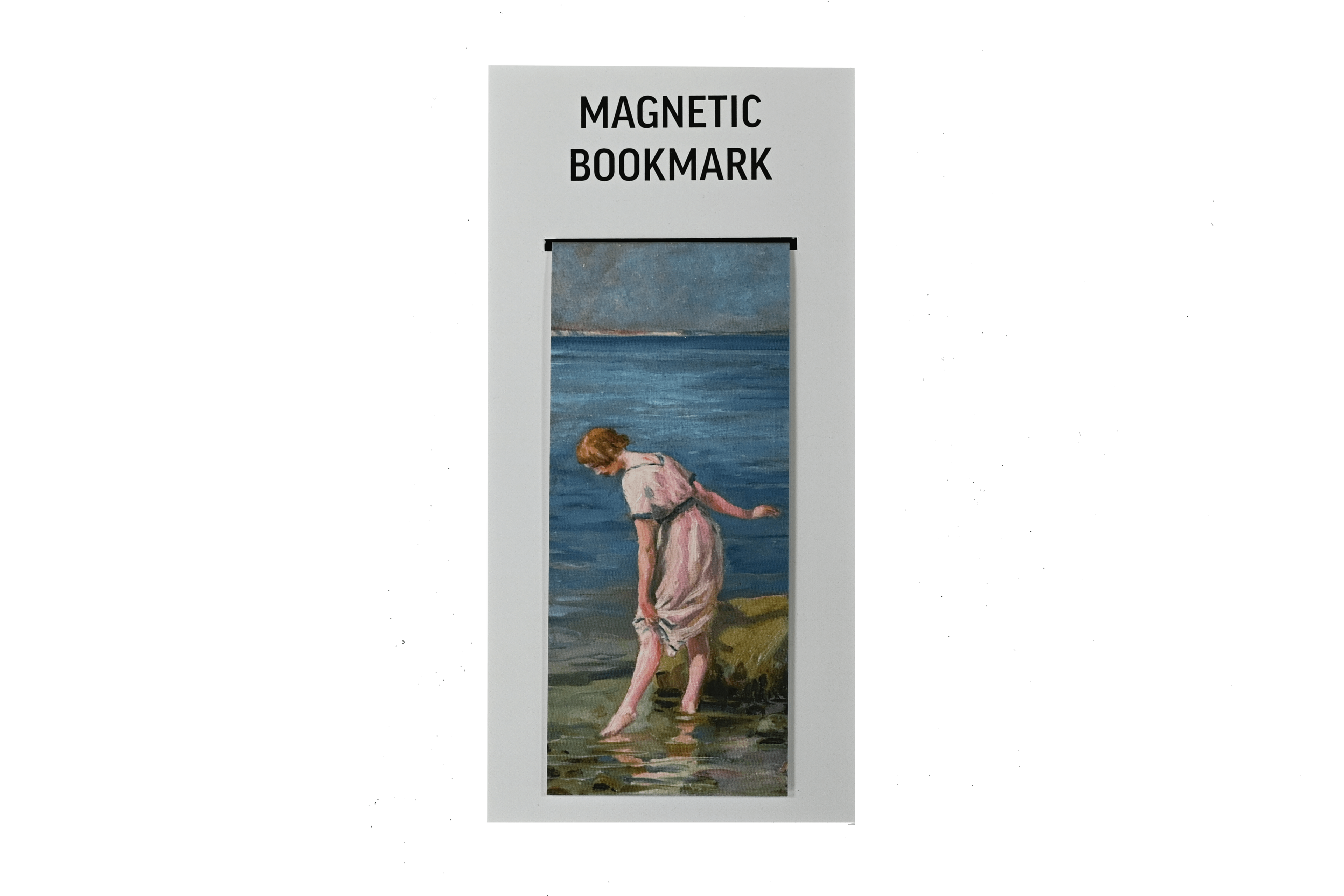Magnetic Bookmark - Bathers at Swanage