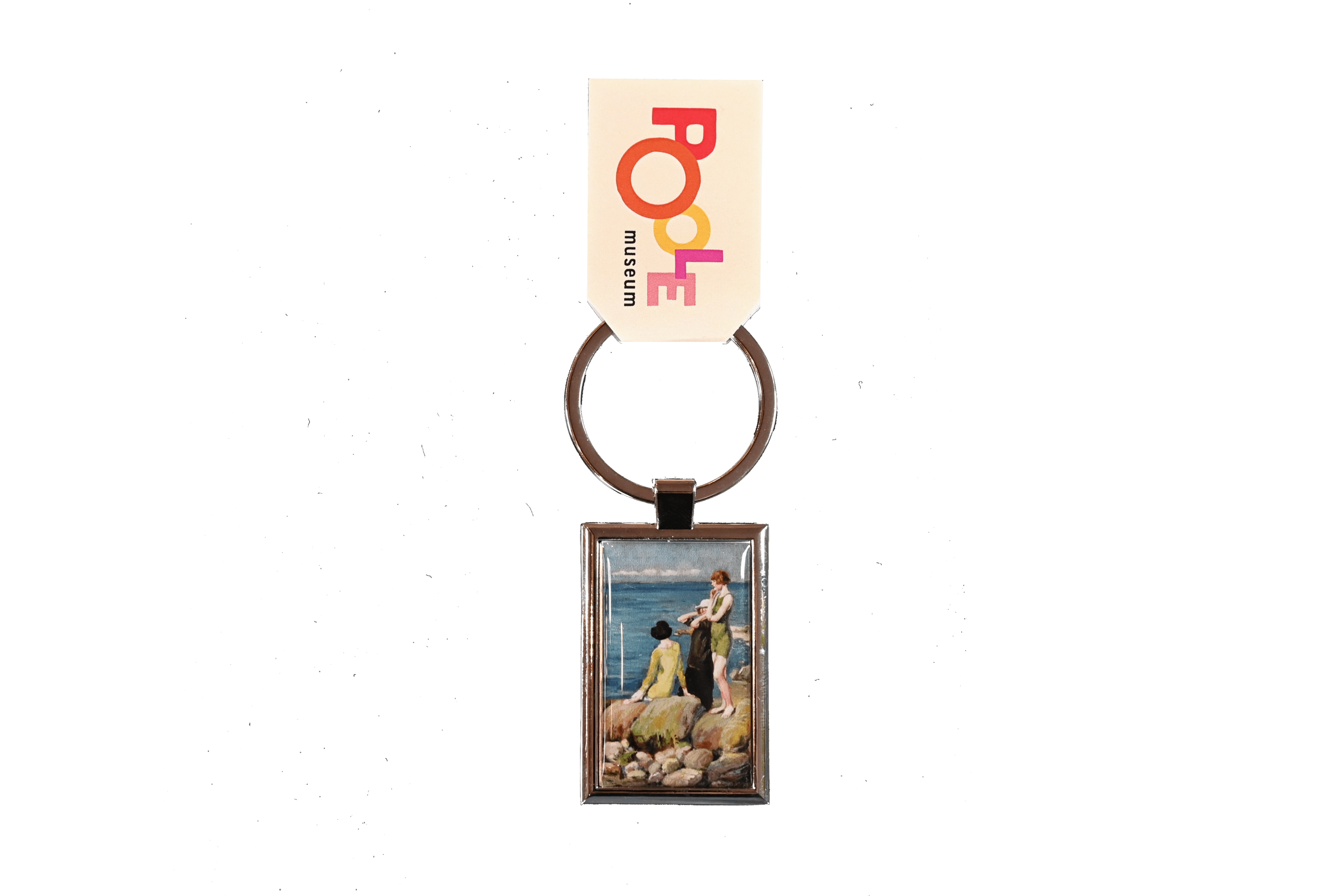 Keyring - Bathers at Swanage