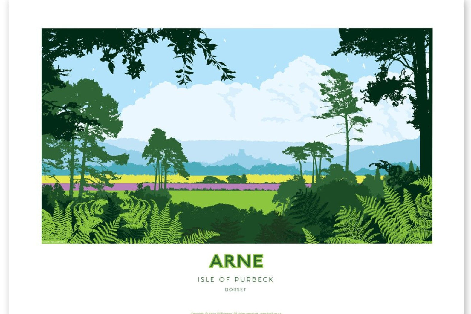 Arne A3 Print by Kevin Williamson