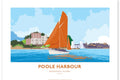 Poole Harbour A3 Print by Kevin Williamson