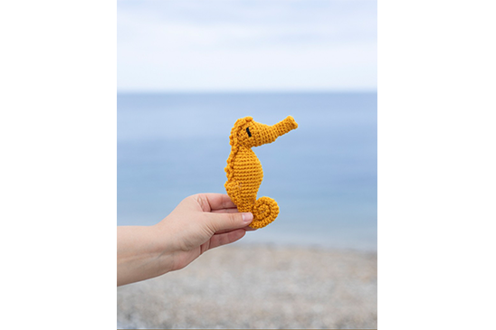 TOFT Mini Blanche the Seahorse Crochet Kit