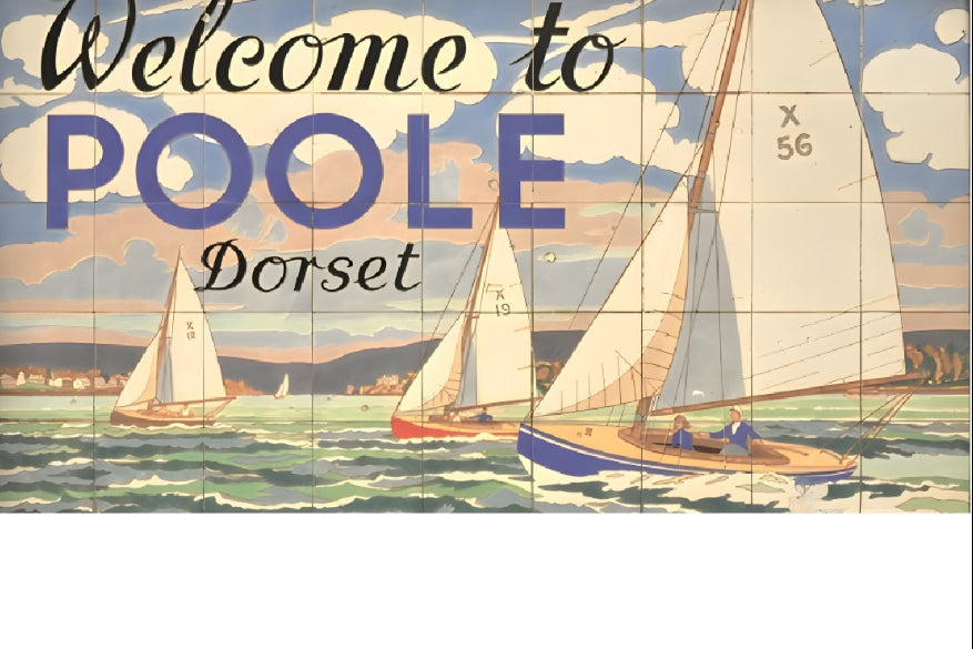 Notecard Single - Welcome to Poole