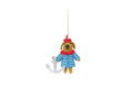 Felt So Good Handmade Davey the Sailor Dog Hanging Decoration